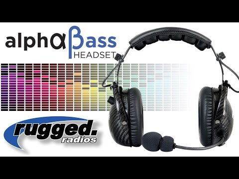 Rugged Radios : AlphaBass Headset
