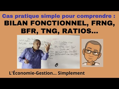 TOUT sur le BILAN FONCTIONNEL, FRNG, BFR, TNG, Ratios, Cycle d'exploitation...
