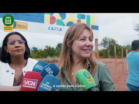 Nova Praça do Jacarandá é lançada em Várzea Grande