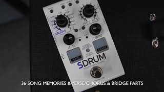 Video thumbnail for Digitech: SDrum Auto Drummer Pedal by Noisegate