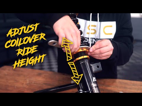 Adjusting Coilover Ride Height