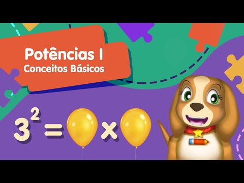 Matemática Caderno Mágico - Conceitos Básicos de Potências/ Parte 1