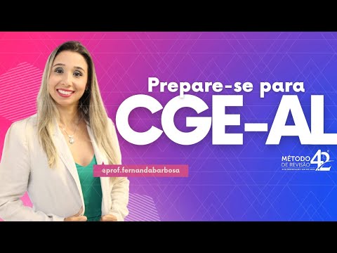 Monitoria para o concurso da CGE-AL