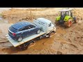 Diecast Maruti Suzuki Baleno Rescued By Centy Toys Truck Tractor Stuck In Mud Auto Legends