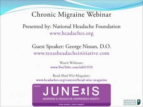 Chronic Migraine Webinar