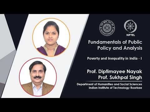 LEC 55 Poverty and Inequality in India II