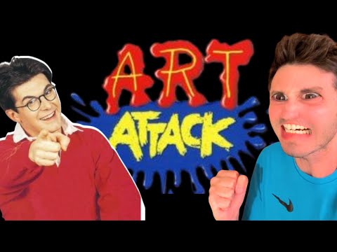 Me at 9 Years Old Trying to Make Art Attack Creations | A Nervous Hallucinator