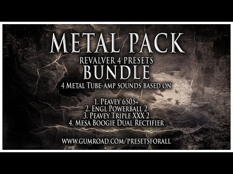 METAL PACK - Revalver 4 Presets Bundle @PRESETSFORALL