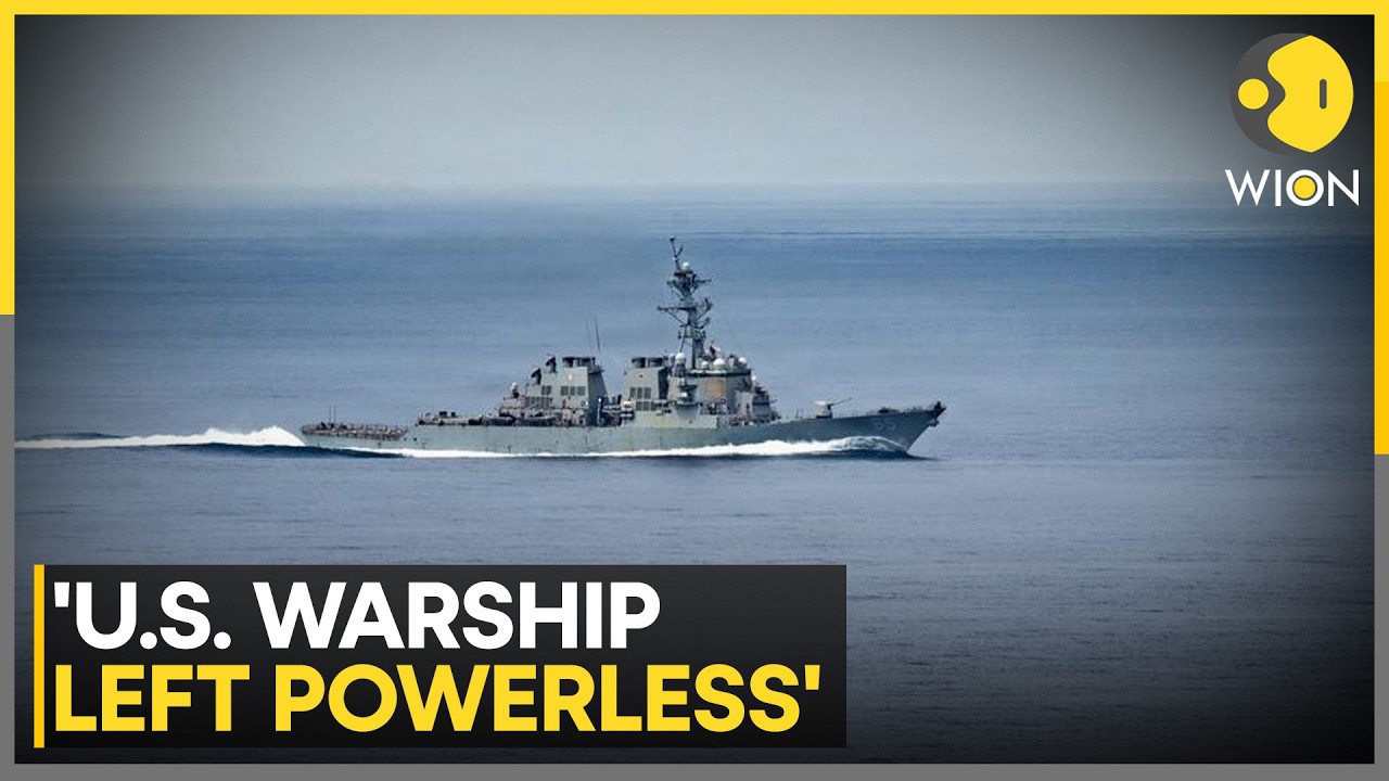 USS Benfold Lost Power After an Engineering Failure | WION
