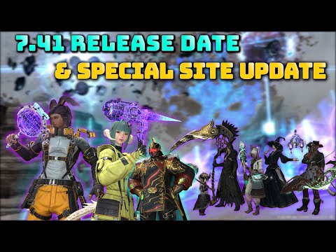 FFXIV: 7.41 Release Date & New Pictures! - Special Site Update