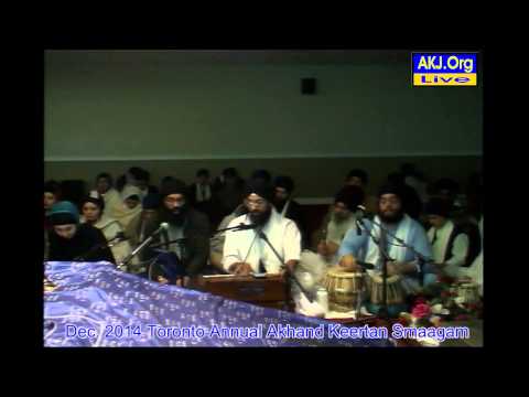 075 Toronto Dec. 2014 Smaagam - Saturday Morning Keertan - Bh. Karman Singh Jee