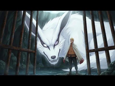 Naruto Uzumaki becomes an Uzumatsuki god by recreating Kurama in his white form