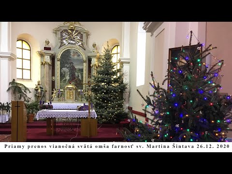 Živé vysielanie - Vianočná svätá omša- Farnosť Šintava