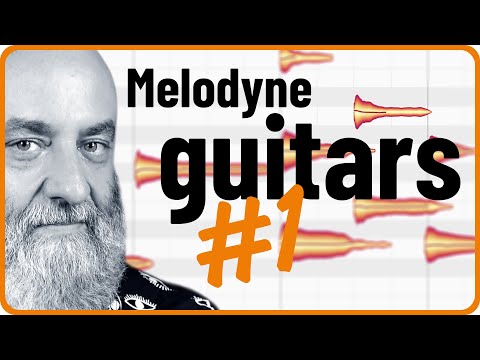 Melodyne's clever optimizations for guitars