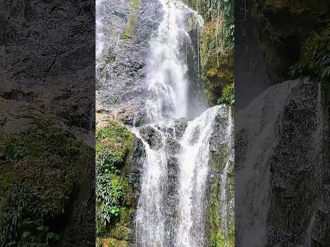 💦Cascada “El salto de la India” en El playòn Santander, Divino pa darse un chapuzón #naturaleza