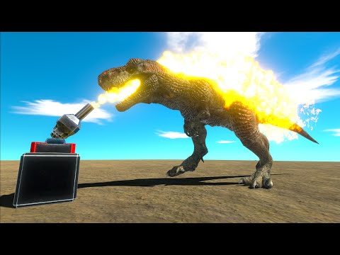 NEW UPDATE FLAME THROWER vs EVERY UNIT   Animal Revolt