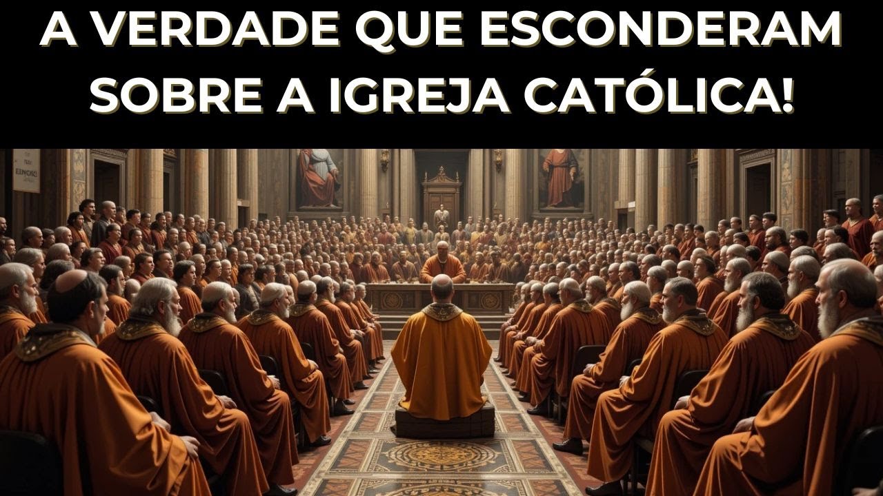 QUEM REALMENTE CRIOU A IGREJA CATÓLICA? A Verdade por trás da História