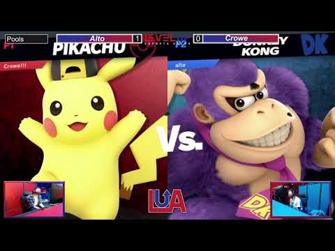 LUA1 Pools - Alto (Link, Donkey Kong) vs Crowe (Pikachu) Ultimate Singles