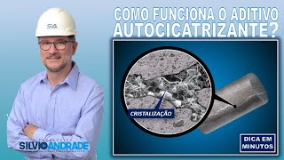Aditivo Autocicatrizante: Como funciona o concreto que regenera SOZINHO