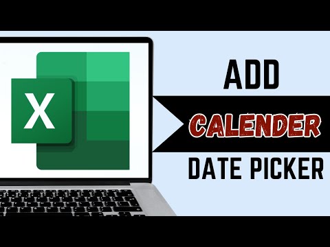 How to Add Calendar Date Picker in Excel Full Guide