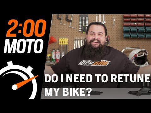 2 Minute Moto - Do I Need To Retune My Bike?