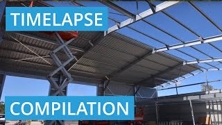 Shed Construction Timelapse Video Compilation in Perth, Western Australia