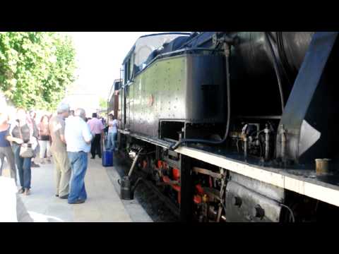 COMBOIO A VAPOR NA ESTAÇÃO DO PINHÃO