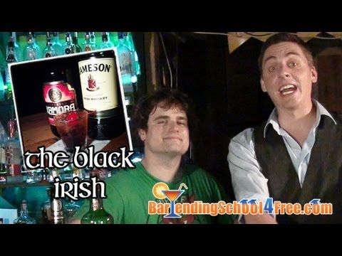 How to make the Black Irish cocktail (Drink Recipes)