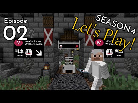 A Crazy Castle and Wild Announcements - Minecraft Transit Railway Let's Play S4E2