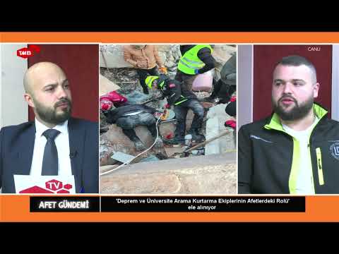 'Afet Gündemi' Arama Kurtarma'nın Önemi Konuşuluyor