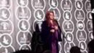 Wynonna Judd backstage at the Dove Awards