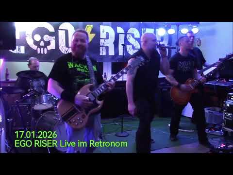Live-Impressionen EGO RISER Live im Retronom! 🤟🎶🎸