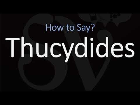 How to Pronounce Thucydides? (CORRECTLY)