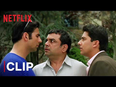 Paresh Rawal Threatens Akshay Kumar?? | Comedy Scene | Awara Paagal Deewana | Netflix India