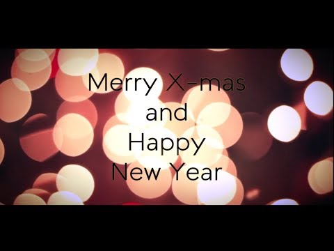 Merry X-mas and Happy New Year 2019