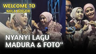 Download lagu MILA SINGS MADURA SONG & TAKES A PHOTO WITH MILA BOGOR - MILA BOGOR'S HOMECOMING CONCERT DA 7 mp3