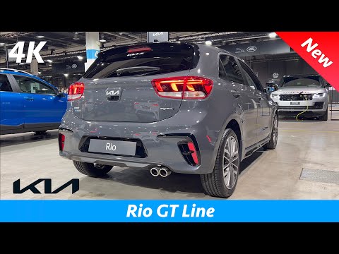 KIA Rio GT Line 2022 - First FULL Review 4K | Exterior - Interior, 120 HP, Price