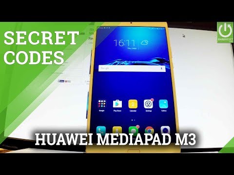 Codes in HUAWEI MediaPad M3 - Tips & Tricks / Advanced Options