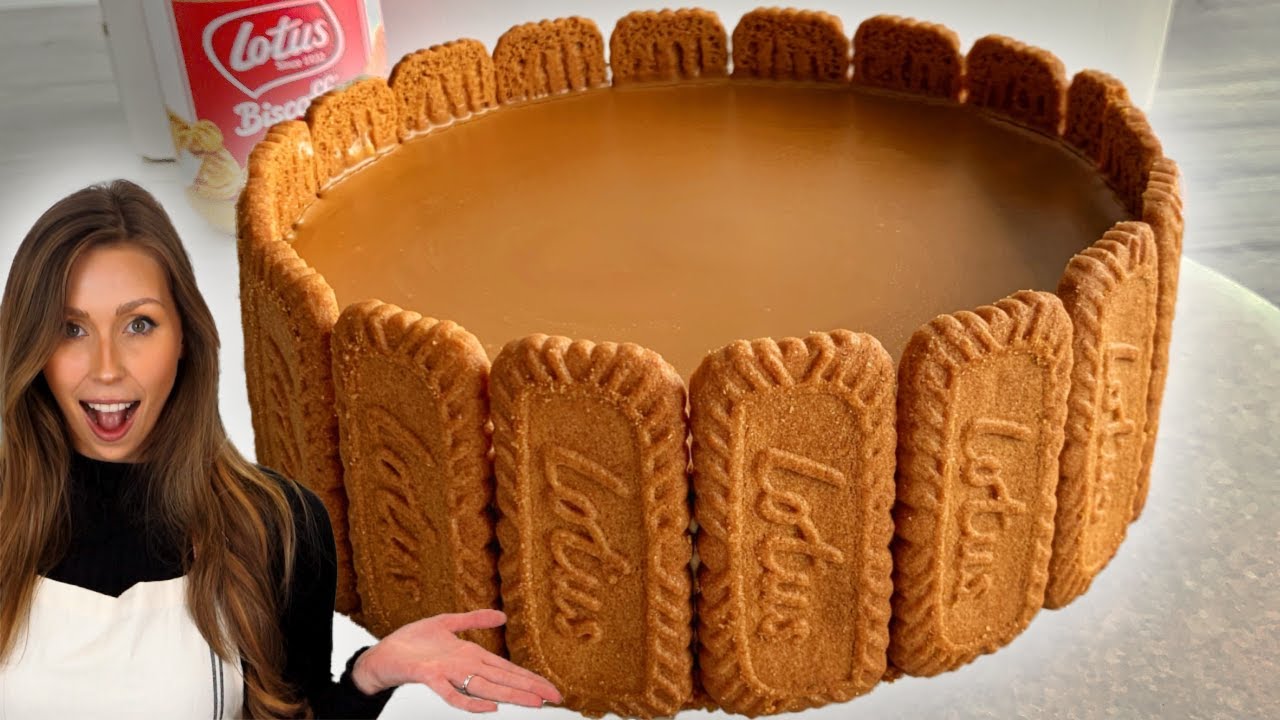 Salted Caramel Lotus Biscoff Cheesecake by Fitwaffle Kitchen β recipe photo