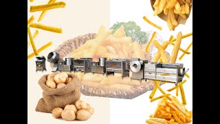 semi automatic french fries making machine | how to make french fries