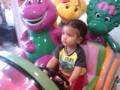 Aman With The Barney Ride