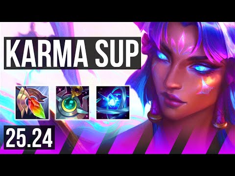 KARMA & Cassiopeia vs NAUTILUS & Lux (SUP) | EUW Master | 25.24