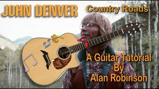 How to play: Country Roads by John Denver- Acoustically (2022 version)