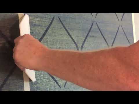 How to “ Dry Hang “ Candace Olson Grasscloth Wallpaper /Wallcovering- Spencer Colgan