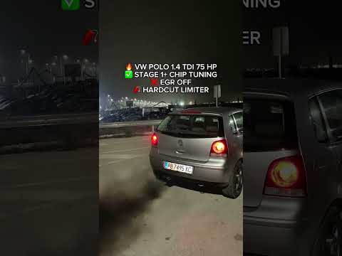 VW Polo 1.4 TDI 75 HP Stage 1+ Chip Tuning Hardcut Limiter 🔥