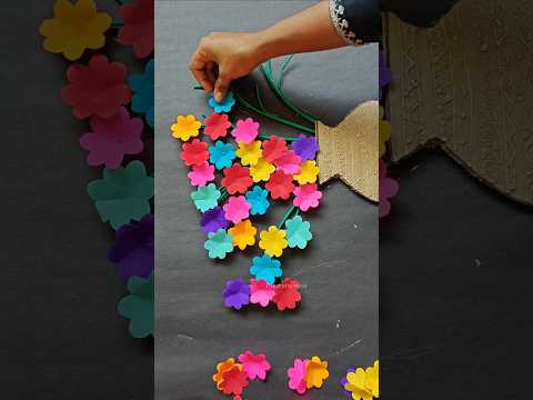 Beautiful wall hanging ❤️ #diy #craft #diycrafts #creative #homedecor #walldecor #ytshorts