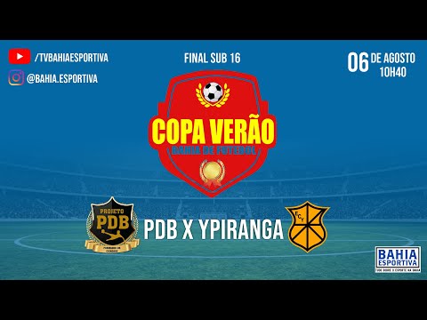 YPIRANGA CAMPEÃO! FINAL COPA VERÃO BAHIA 2022 | PDB 0x1 YPIRANGA | Completo com imagens