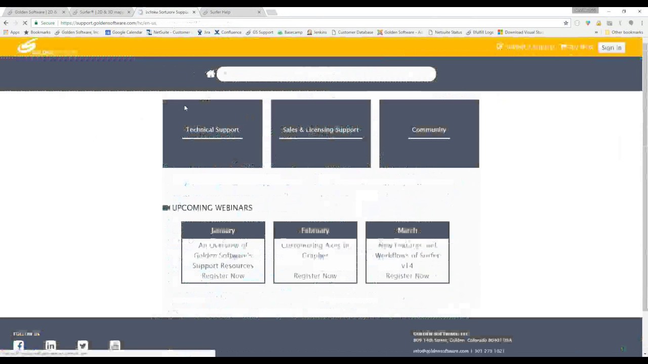 An Overview of Golden Software's Support Resources Webinar