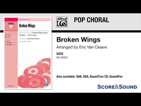 Broken Wings, arr. Eric Van Cleave – Score & Sound