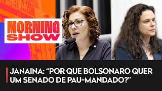 ‘Por que Bolsonaro quer Senado de pau mandado’: Discussão entre Janaina Paschoal e Zambelli